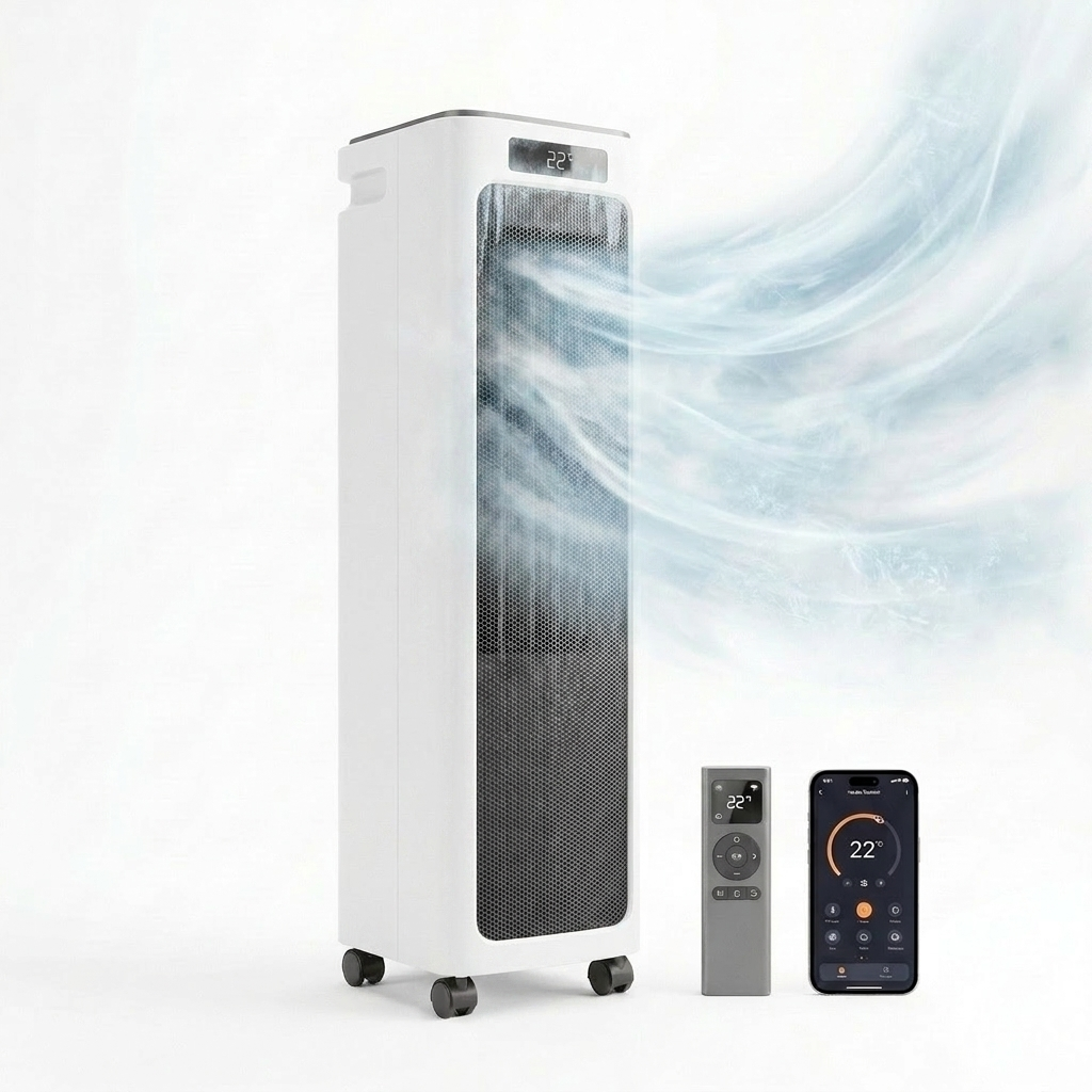 Column Air Conditioner White