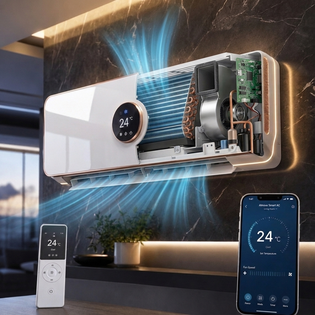Vista interna del Wallconvector Pro - circuito chiuso senza unità esterna