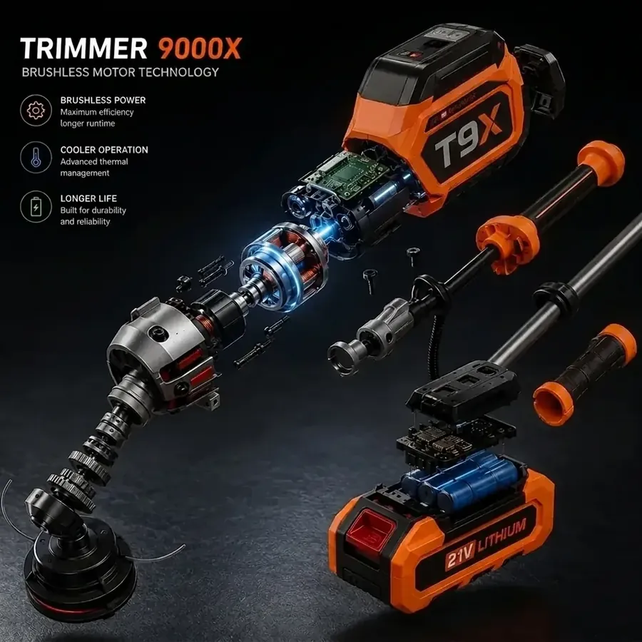 Motor fără perii Trimmer T9X PRO